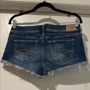 Abercrombie & Fitch Medium Wash Vintage Jean Shorts